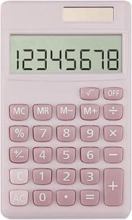 Pink Calculator Small,Back to School Supplies,Classroom Must Have Essentials,Cute Solar 4 Function Calculators Basic Calculator for Home Office Supplies,Stocking Stuffers for Teen Girls Boys