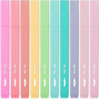 Mr. Pen- Aesthetic Highlighters No Bleed, 10 Pack, Assorted Colors | Chisel Tip, Cute Highlighters Assorted Colors for Journaling, Highlighting, Underlining, Fast Dry, Back to School Supplies